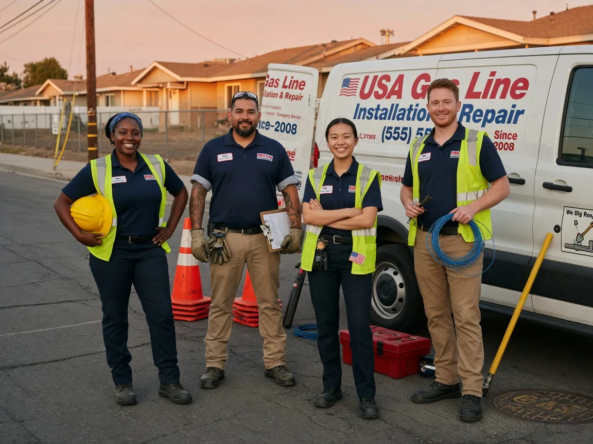 Gas Line Installation company in Holmesville, OH